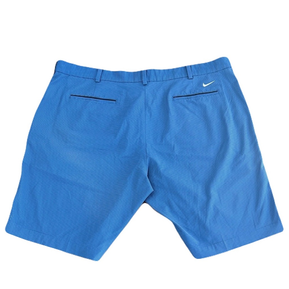 Nike Blue Flat Front Men's Shorts